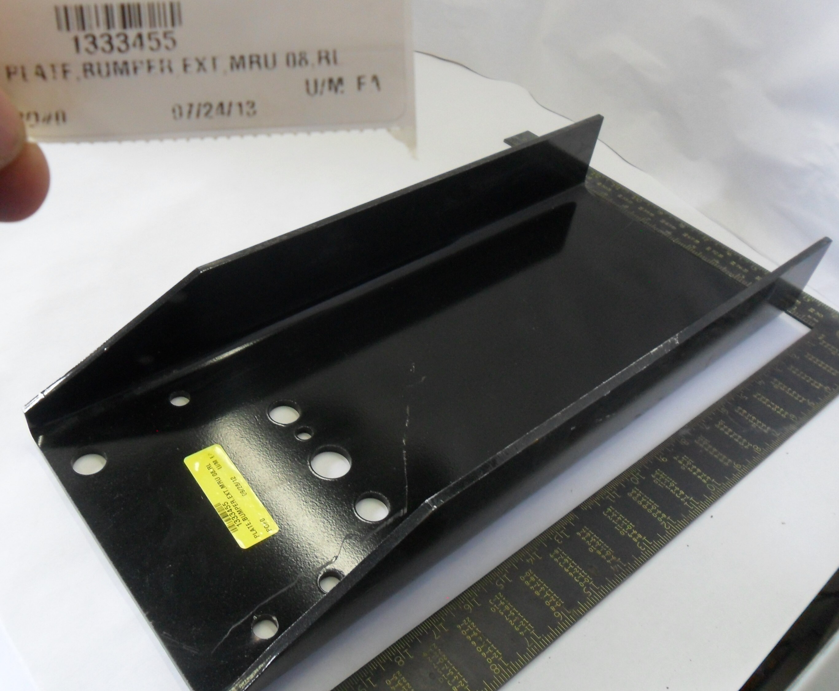 PLATE,BUMPER,EXT,MRU 08,RL
