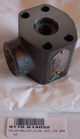 VALVE,RELIEF,FLOW CTRL,50 GPM