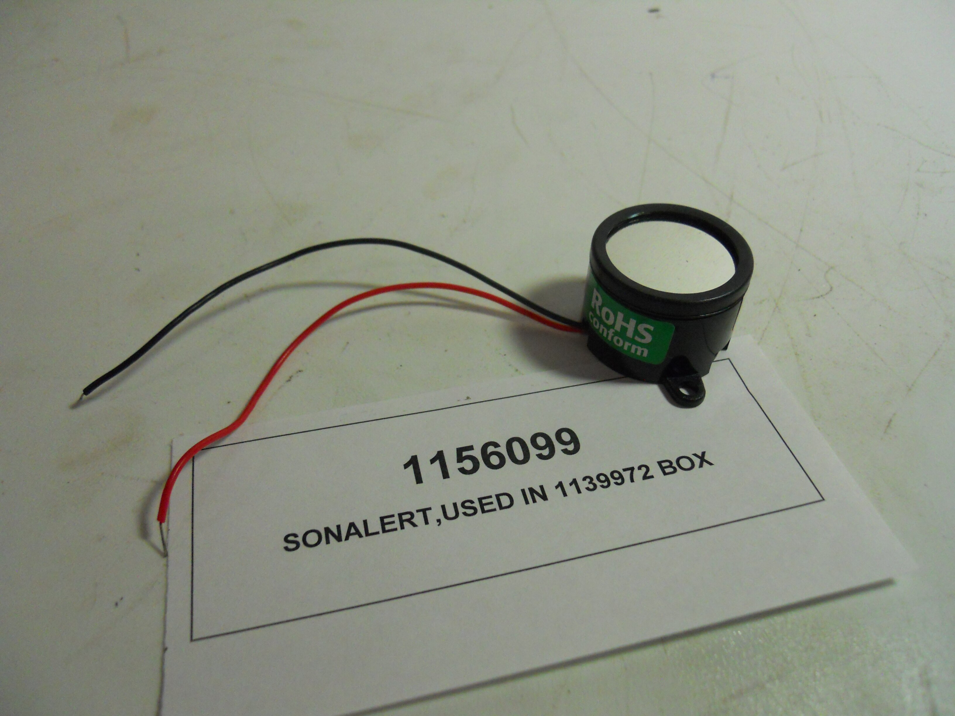 SONALERT,USED IN 1139972 BOX